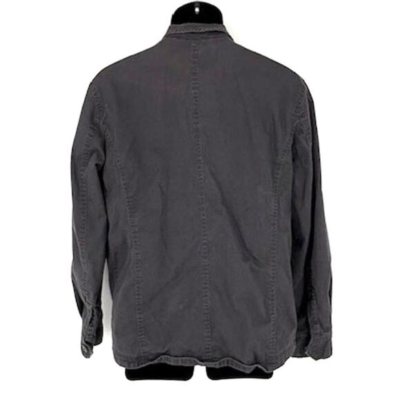 Flag & Anthem 4-Pocket Mock Neck Collar Long Sleeve Jacket in Grey – Medium - Picture 4 of 8
